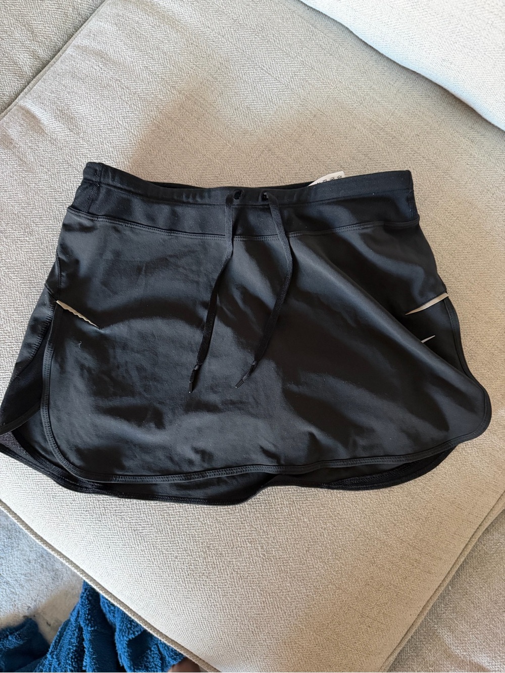 Nike Black Women's Athletic Skort with Drawstring Waist